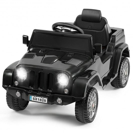 Battery Powered Kids Ride On Car with Remote Control-Black