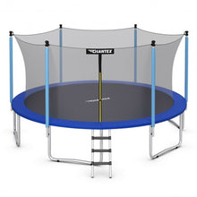 Load image into Gallery viewer, 15 FT Trampoline Combo Bounce Jump Safety Enclosure Net
