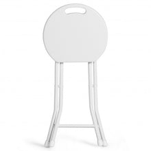 Load image into Gallery viewer, Set of 4 18&quot; Collapsible Round Stools with Handle
