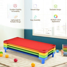 Load image into Gallery viewer, Pack of 4 Colorful Kids Stackable Naptime Cot
