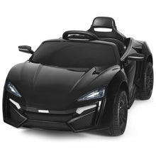 Load image into Gallery viewer, 12V 2.4G RC Electric Vehicle with Lights-Black
