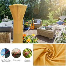 Load image into Gallery viewer, Patio Standing Propane Heater Cover Waterproof with Zipper and Bag-Beige
