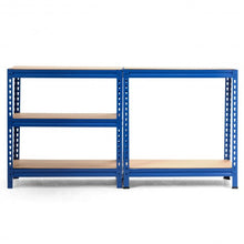 Load image into Gallery viewer, 5-Tier Steel Shelving Unit Storage Shelves Heavy Duty Storage Rack-Blue
