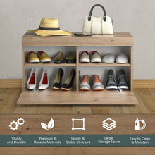 Load image into Gallery viewer, Shoe Rack Storage Chest for Entryway
