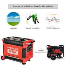 Load image into Gallery viewer, 3000 W Portable Single Cylinder Inverter Gasoline Generator
