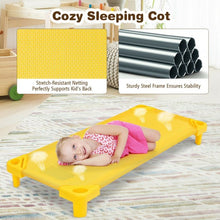 Load image into Gallery viewer, Pack of 4 Colorful Kids Stackable Naptime Cot
