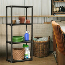 Load image into Gallery viewer, 24&#39;&#39; x 12&#39;&#39; x 52.5&#39;&#39; 4-tier Storage Shelf Rack for Garage Kitchen
