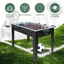 Load image into Gallery viewer, 48&quot; Competition Sized Home Recreation Wooden Foosball Table-Black
