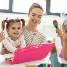 Load image into Gallery viewer, 25 Notes Kids Glockenspiel Chromatic Metal Xylophone-Pink
