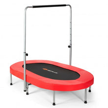 Load image into Gallery viewer, Foldable Double Mini Kids Fitness Rebounder Trampoline-Red
