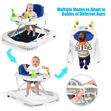 Load image into Gallery viewer, 3 in 1 Foldable Baby Walker-Navy
