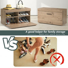 Load image into Gallery viewer, Shoe Rack Storage Chest for Entryway
