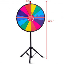 Load image into Gallery viewer, 24&quot; Editable Dry Erase Extension Base Fortune Spinning Game
