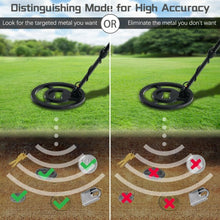 Load image into Gallery viewer, Adjustable High Accuracy Metal Detector w/Waterproof Search Coil Headphone Bag
