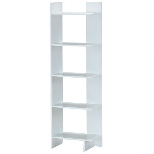 5-tier Freestanding Decorative Storage Display Bookshelf