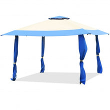 Load image into Gallery viewer, 13&#39;x13&#39; Pop Up Canopy Tent Instant Outdoor Folding Canopy Shelter-Blue
