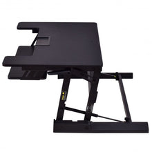 Load image into Gallery viewer, Height Adjustable Lift Rising Laptop Desk with Pen Slot
