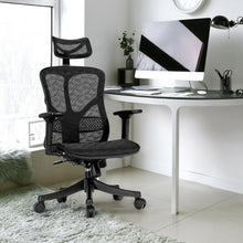 Load image into Gallery viewer, Ergonomic High Back Mesh Adjustable Swivel Office Chair-Black
