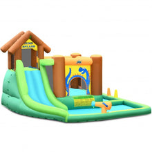 Load image into Gallery viewer, Inflatable Waterslide Bounce House Climbing Wall without Blower
