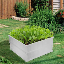 Load image into Gallery viewer, 2 PCS Raised Garden Rectangle Plant Box-White
