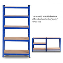 Load image into Gallery viewer, 29.5&quot; x  59&quot; Adjustable 5-layer 2000 lbs Capacity Tool Shelf
