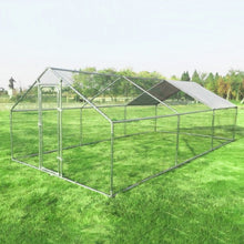 Load image into Gallery viewer, Large Walk in Shade Cage Chicken Coop with Roof Cover-20&#39;
