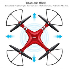 Load image into Gallery viewer, Syma X8HG 2.4Ghz 4CH 6-Axis Gyro RC Quadcopter Drone HD Camera RTF-Red
