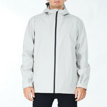 Load image into Gallery viewer, Men&#39;s Waterproof Rain Windproof Hooded Raincoat Jacket-Gray-XXXL
