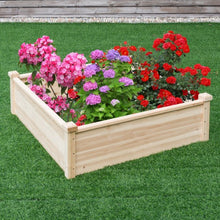 Load image into Gallery viewer, Wooden Square Garden Vegetable Flower Bed
