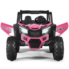 Load image into Gallery viewer, 12 V Electric Kids Ride-On Car 2-Seater SUV Off-Road UTV with Remote-Pink
