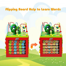 Load image into Gallery viewer, 5-in-1 Wooden Activity Cube Toy
