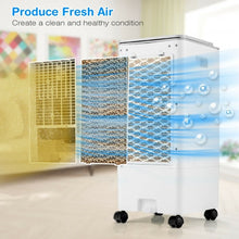 Load image into Gallery viewer, 3-in-1 Evaporative Portable Air Cooler with 3 Modes include Remote Control-White
