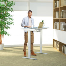 Load image into Gallery viewer, 47&#39;&#39; Universal One-Piece Office Tabletop for Standard and Sit to Stand Desk Frame-47 inch
