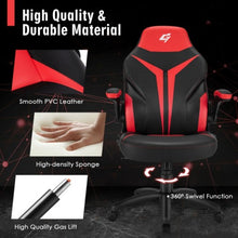 Load image into Gallery viewer, Height Adjustable Swivel High Back Gaming Chair Computer Office Chair-Red
