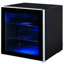 Load image into Gallery viewer, 60 Can Beverage Mini  Refrigerator with Glass Door
