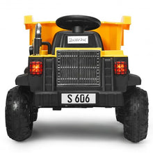 Load image into Gallery viewer, 12V Battery Kids Ride On Dump Truck  with Electric Bucket
