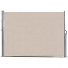 Load image into Gallery viewer, 118.5&quot; x 71&quot; Patio Retractable Folding Side Awning Screen
