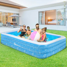 Load image into Gallery viewer, Inflatable Full-Sized Family Swimming Pool
