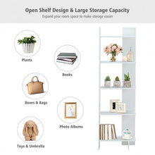 Load image into Gallery viewer, 5-tier Freestanding Decorative Storage Display Bookshelf
