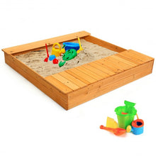 Load image into Gallery viewer, Kids Outdoor Playset Backyard Cedar Sandbox
