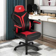 Load image into Gallery viewer, Height Adjustable Swivel High Back Gaming Chair Computer Office Chair-Red
