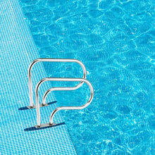 Load image into Gallery viewer, Stainless Steel Swimming Pool Hand Rail with Base Plate
