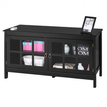 Load image into Gallery viewer, 50&quot; TV Stand Modern Wood Storage Console with 2 Doors
