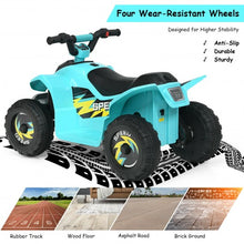 Load image into Gallery viewer, 6V Kids Electric ATV 4 Wheels Ride-On Toy -Blue
