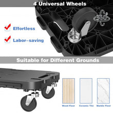 Load image into Gallery viewer, 1200lbs Weight Capacity Furniture Dolly with Interlocking System
