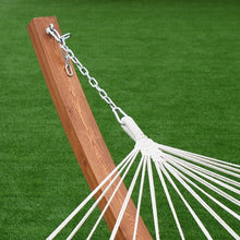 Load image into Gallery viewer, 161&quot; Outdoor Swing Wooden Curved Arc Hammock
