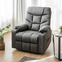 Load image into Gallery viewer, Electric Power Lift Recliner Massage Sofa-Gray
