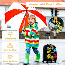 Load image into Gallery viewer, 2 pcs Kids Luggage Set 12&quot; Backpack &amp; 16&quot; Rolling Suitcase
