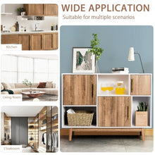 Load image into Gallery viewer, Sideboard Storage Cabinet with Storage Compartments
