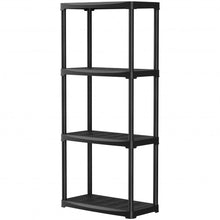 Load image into Gallery viewer, 24&#39;&#39; x 12&#39;&#39; x 52.5&#39;&#39; 4-tier Storage Shelf Rack for Garage Kitchen
